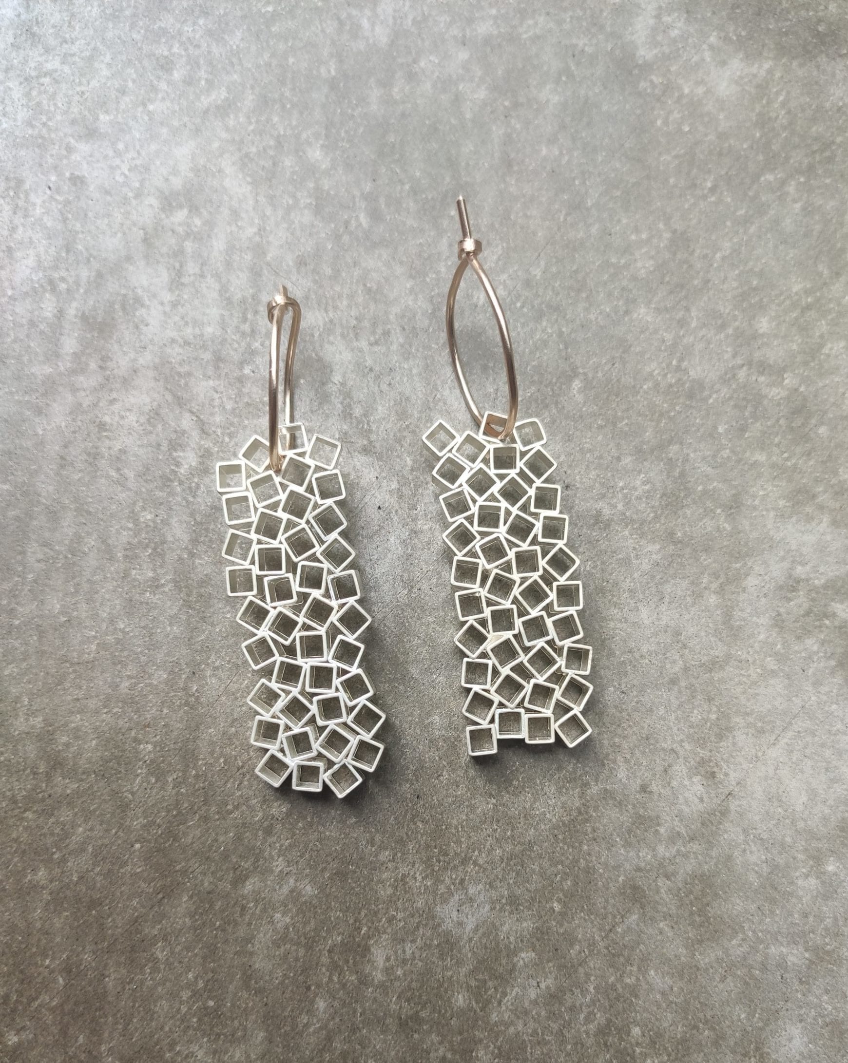 Breeze Blocks earrings